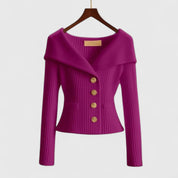 Clarize | Elegant Knitted Cardigan