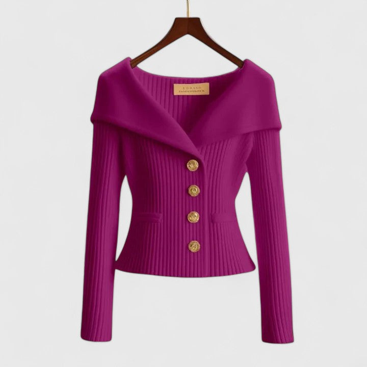 Clarize | Elegant Knitted Cardigan