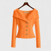 Clarize | Elegant Knitted Cardigan