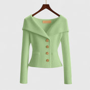 Clarize | Elegant Knitted Cardigan