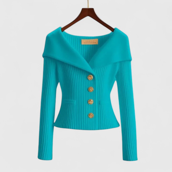 Clarize | Elegant Knitted Cardigan