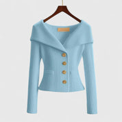 Clarize | Elegant Knitted Cardigan