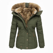 Evelyn | Faux Fur-Lined Winter Coat