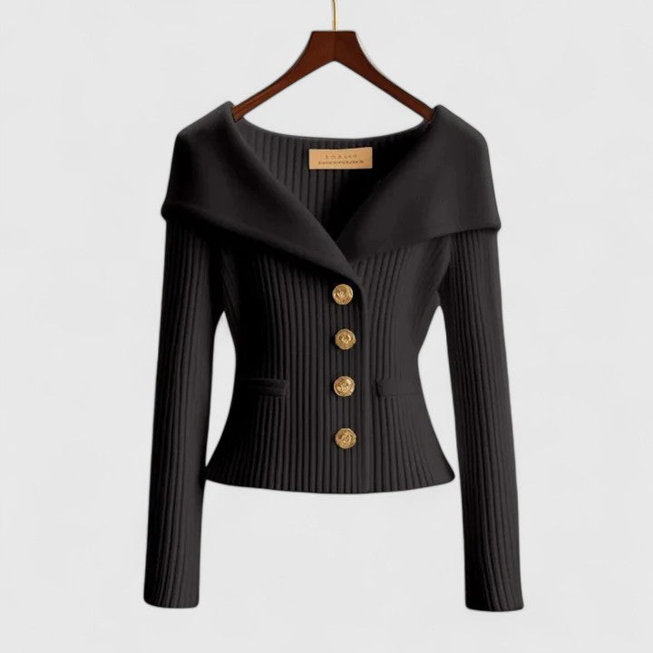 Clarize | Elegant Knitted Cardigan