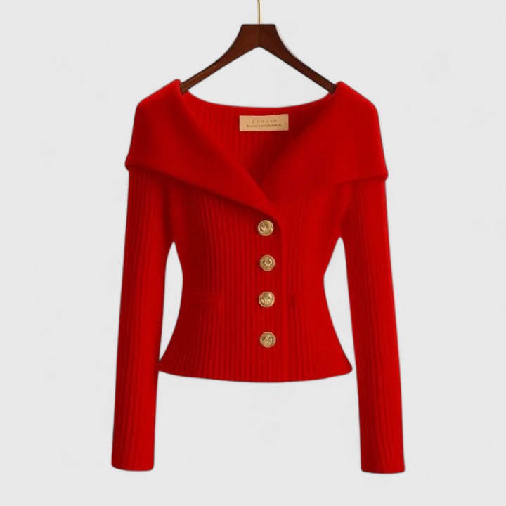 Clarize | Elegant Knitted Cardigan