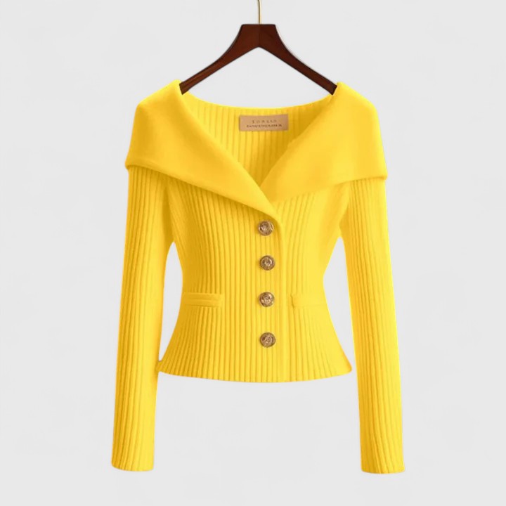Clarize | Elegant Knitted Cardigan