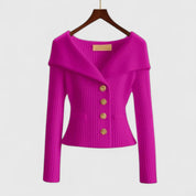 Clarize | Elegant Knitted Cardigan
