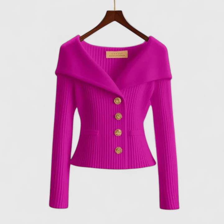 Clarize | Elegant Knitted Cardigan