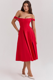 Lilia Corset | Midi Dress