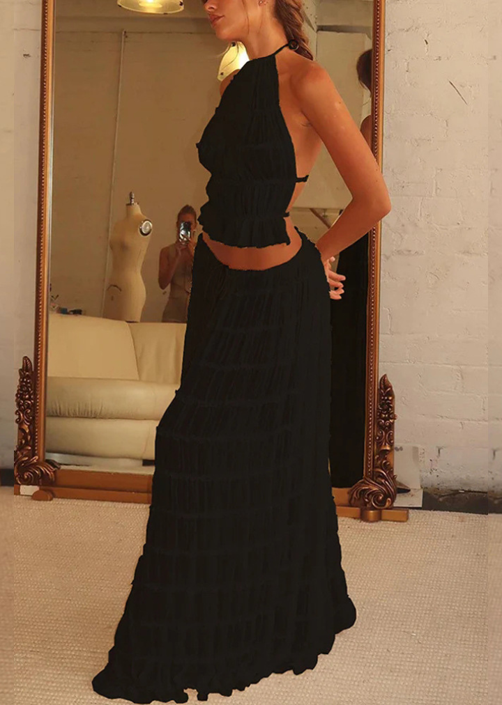 Flora | Elegant Skirt & Top