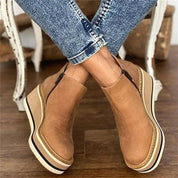 Sarah | Waterproof Wedge Ankle Boots