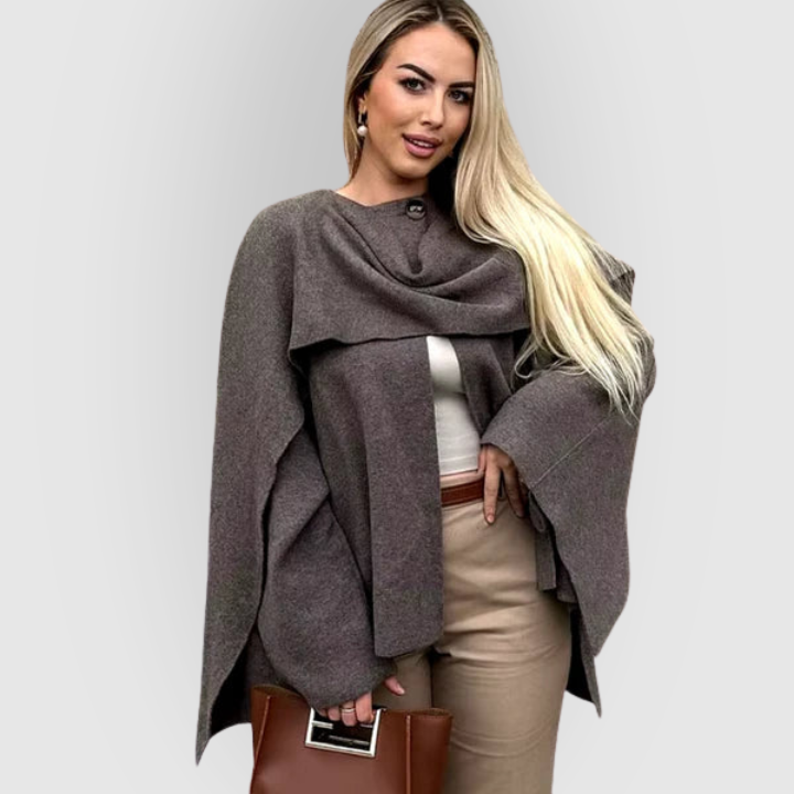 Jade | Viral Cape Coat